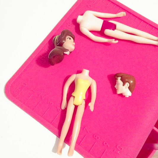 A Barbie Crime Scene