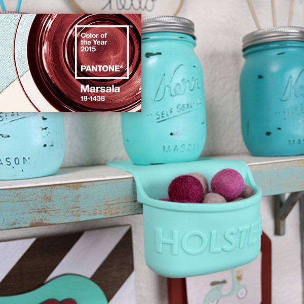 2015 PANTONE color of the year - &quot;Marsala&quot;