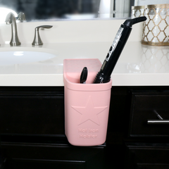 Silicone flat outlet iron holder